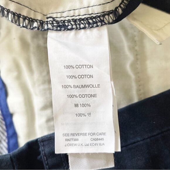 J. Crew 4” Chino Navy Shorts - Picture 4 of 5